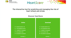 Desktop Screenshot of heartscore.org